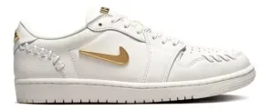 Dance Floor Jordan 1 Low Method of Make Sail Metallic Gold (Women's)