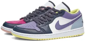 Tech Knit Sweat Resistant Comfort Seekers Jordan 1 Low Purple Magenta (W)
