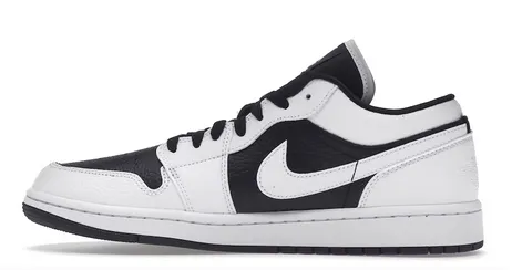 Teen Edge Jordan 1 Low SE Homage Split White Black (W)