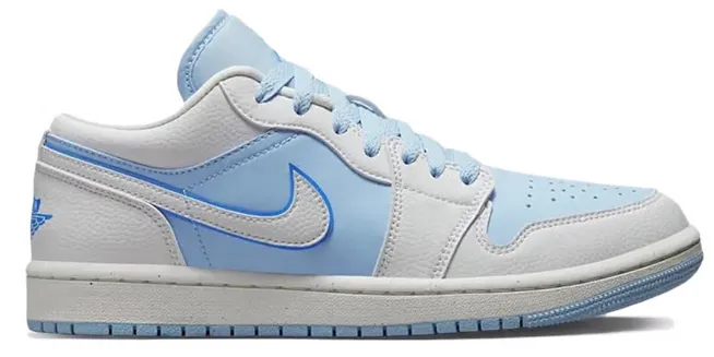 Jordan 1 Low SE Reverse Ice Blue (W) Breath Fresh Season Ease