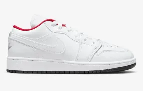 Jordan 1 Low White Red Black (GS) High Quality