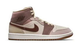 Jordan 1 Mid SE Dark Pony Smoky Mauve (W) Sport Active French Soft