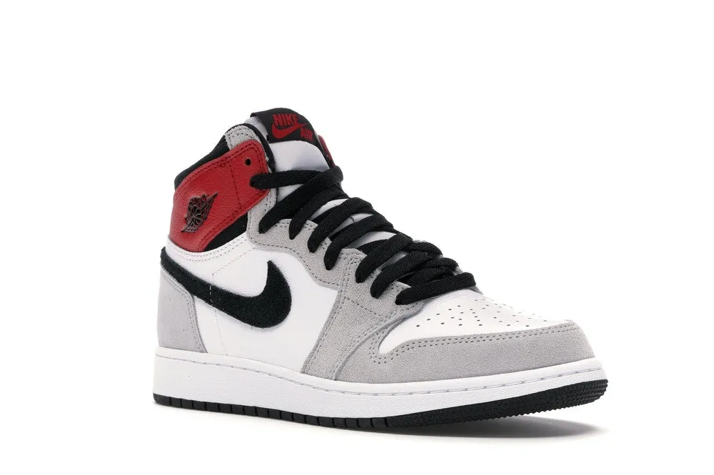 Jordan 1 Retro High Light Smoke Grey (GS) Photo Glam