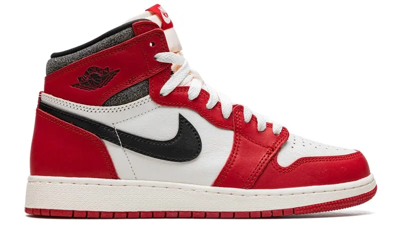 Arch Support Standing Workers Jordan 1 Retro High OG Chicago Lost and Found (GS)
