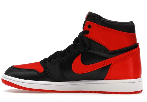 Lightweight Form Road Trip Shockproof Jordan 1 Retro High OG Satin Bred (Women's)