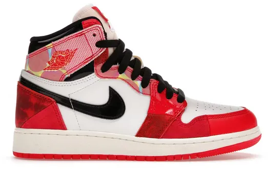 Color Pop Play Mode Jordan 1 Retro High OG Spider-Man Across the Spider-Verse (GS)