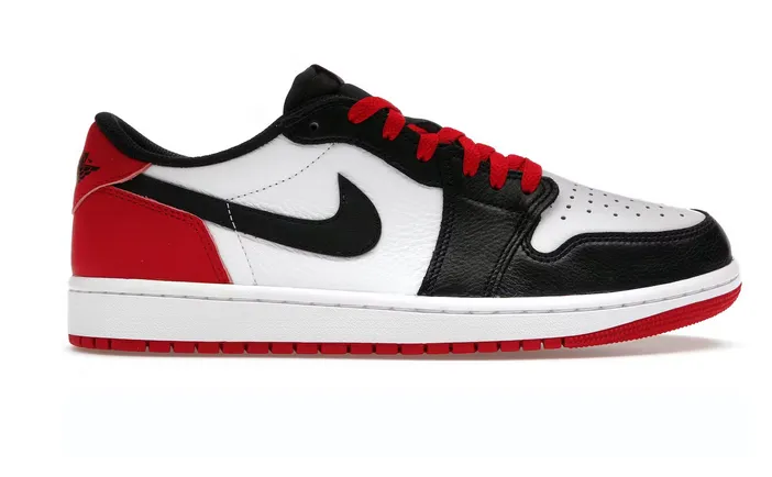 Forest Path Non Slip Wellness Seekers Jordan 1 Retro Low OG Black Toe (2023) (GS)
