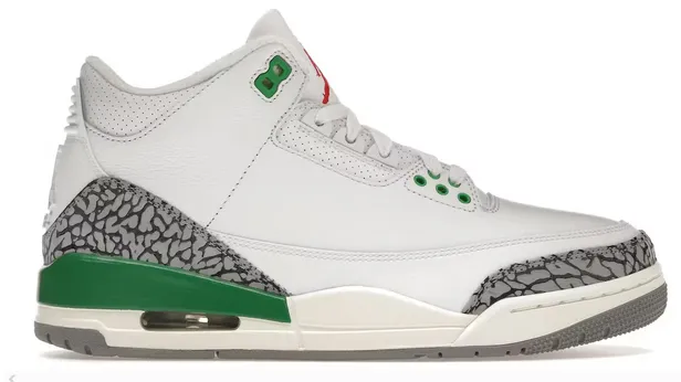 Photo Glam Jordan 3 Retro Lucky Green (Women's)