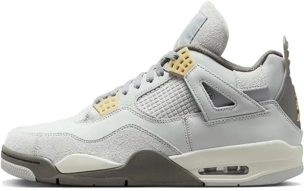 Young Mood Strap Mode Jordan 4 Retro SE Craft Photon Dust (GS)