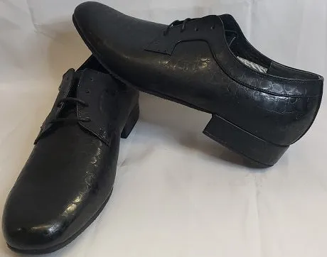 Jose -- Men's Standard Snake Print Tie - Black Running All Day Weekend Warriors