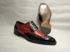 Sole Soft Game Edge Killian -- Men's Dress Oxford -- Black/Red