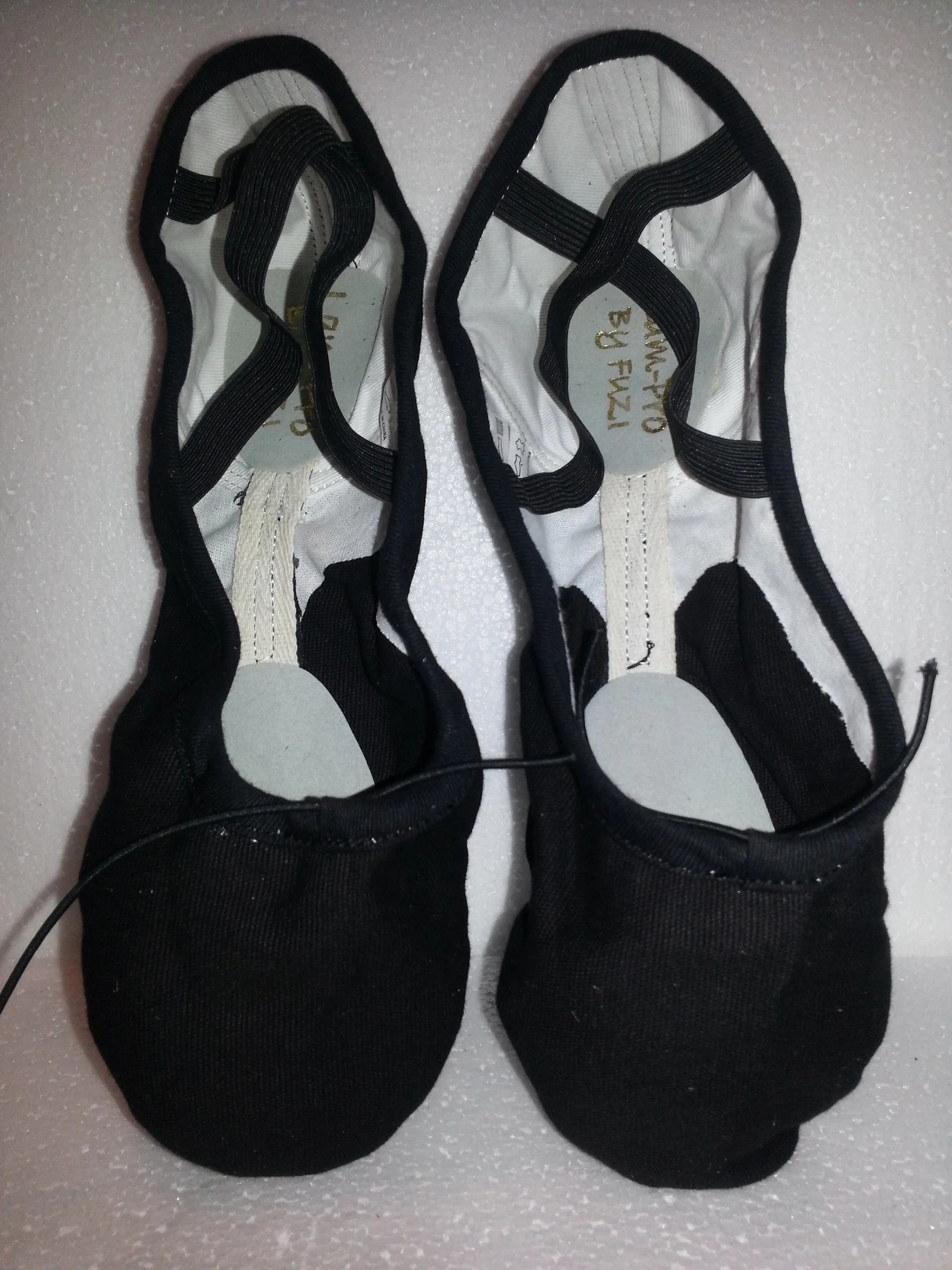 Lam Pro -- Canvas Split Sole Ballet -- Black Functional Winter Base