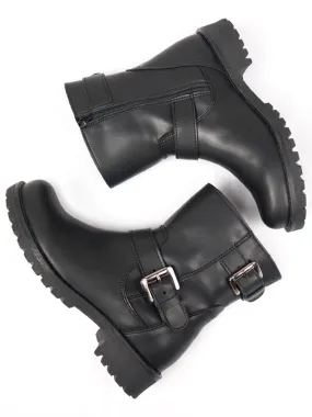 Comfortable buckles Desert Design Biker Boots