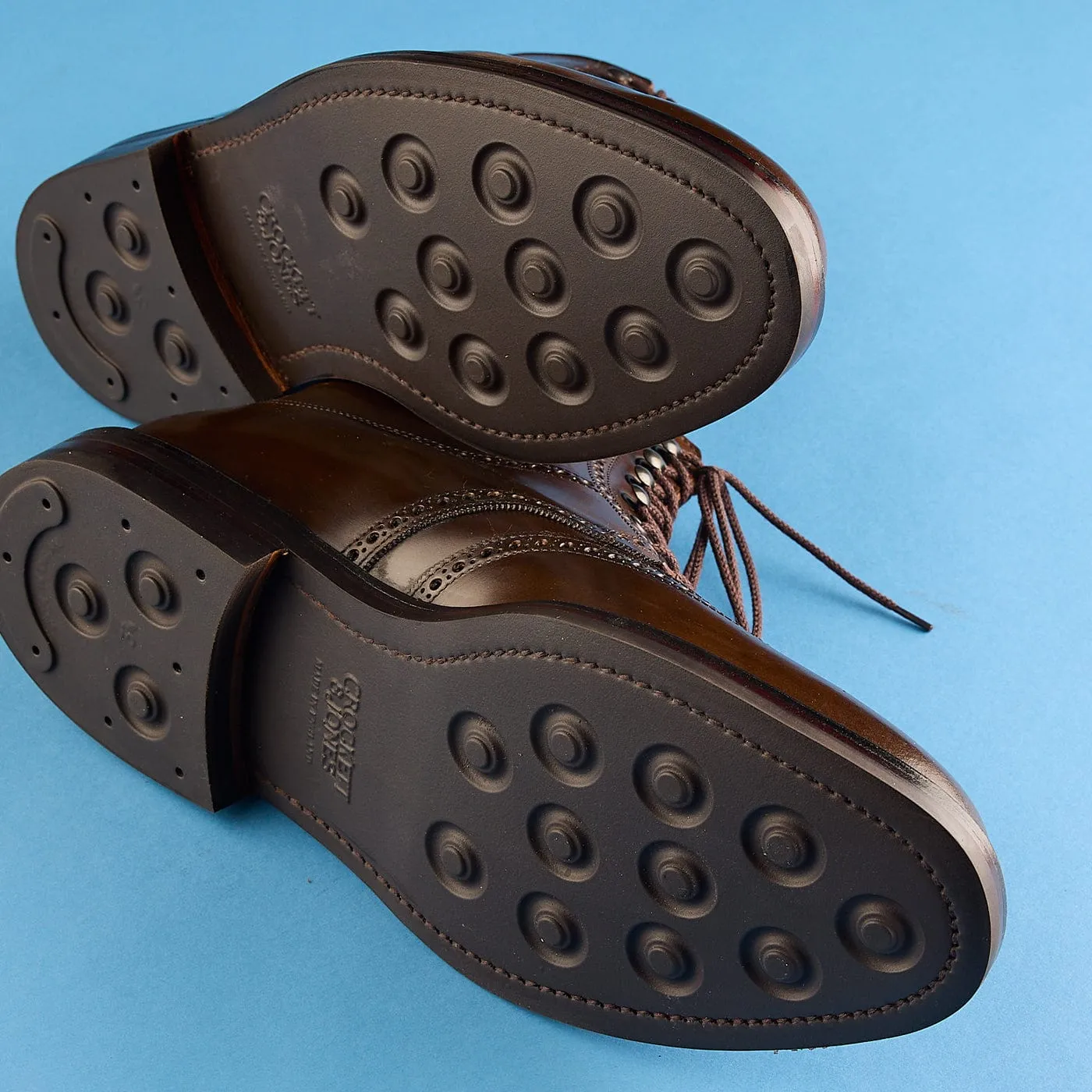 Reliable Performance Mixed Textures Lindrick 2 Dark Brown Cordovan