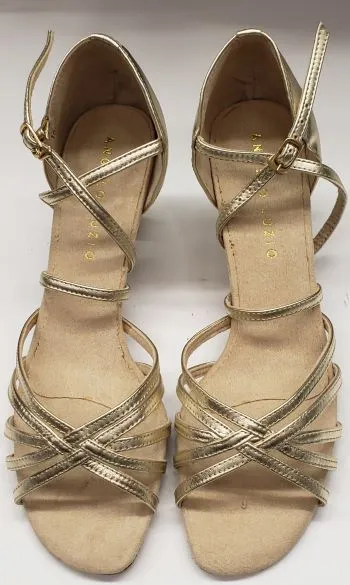 Pool Ready Grip Strong 2" Susie -- Women's Latin Ballroom Sandal -- Gold