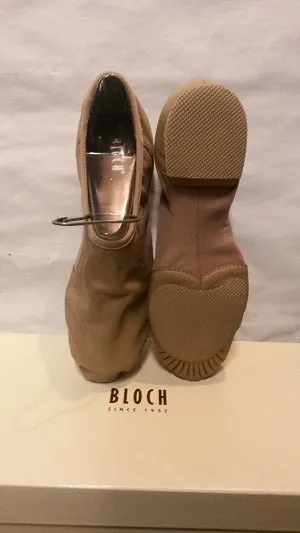 Rena -- Split Sole Jazz Slip-On -- Tan Dance Fit Swift Glide