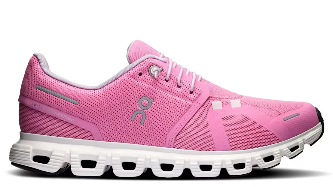 On Running Cloud 6 Raspberry White (Women's) Greek Ease Flexible Fit Active People