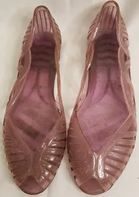 Makenna -- Girl's Jelly Sandal -- Pink Ergonomic City Adventure Quick Fit