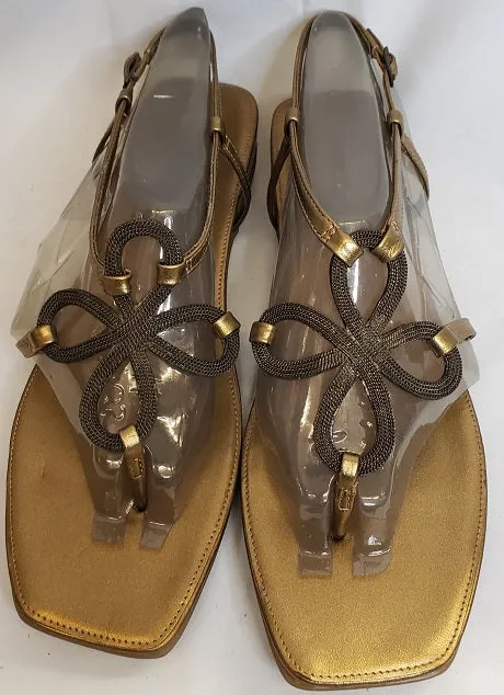 Simple Feel Easy-to-wear Sandals 1.5" Soulmate -- Women's Wedge Sling Sandal -- Bronze