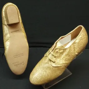 Arch Support Urban Walkers Cabaret -- Performance Salsa Shoe -- Gold Glitter
