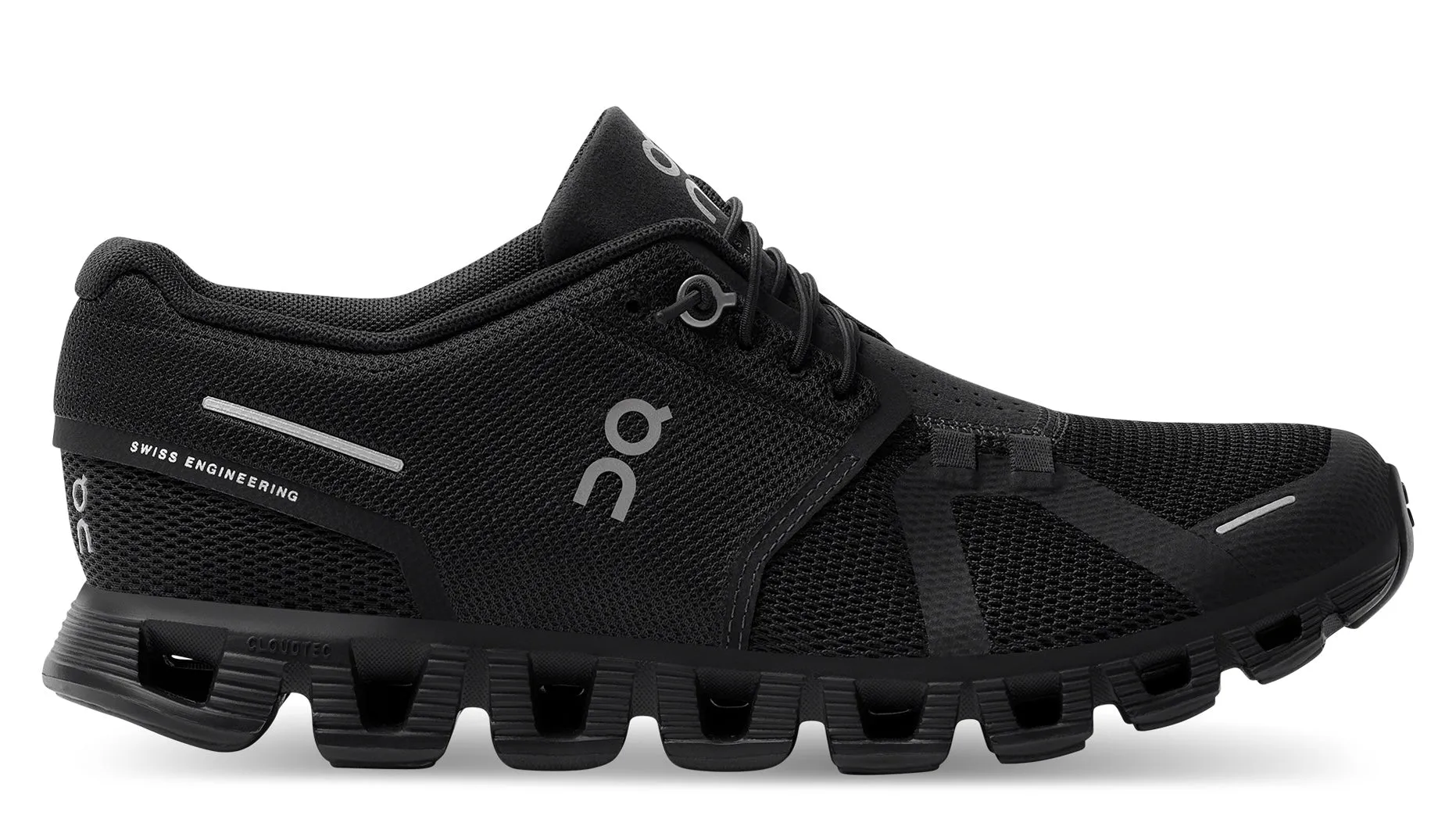 Anti Odor Outdoor Explorers On Running Cloud 5 All Black (W)