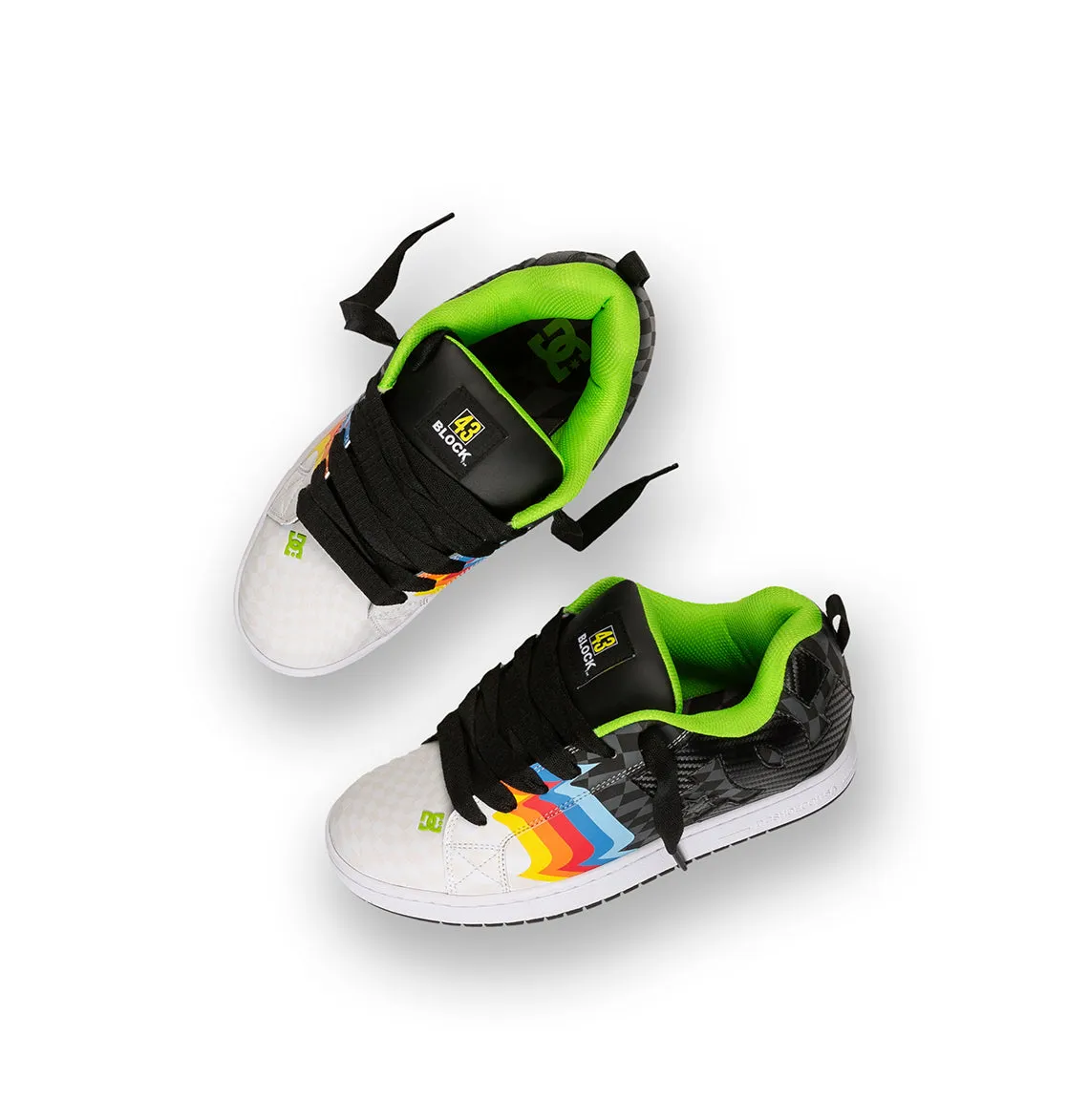 Men's 43i Court Graffik Shoes High-performance Adaptive Fit System