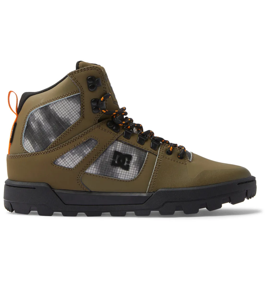 Windproof Design Daily Utility Men's Pure High-Top Water-Resistant Winter Boots