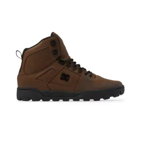 Men's Pure High-Top Water-Resistant Winter Boots Easy Clean Secure Closure