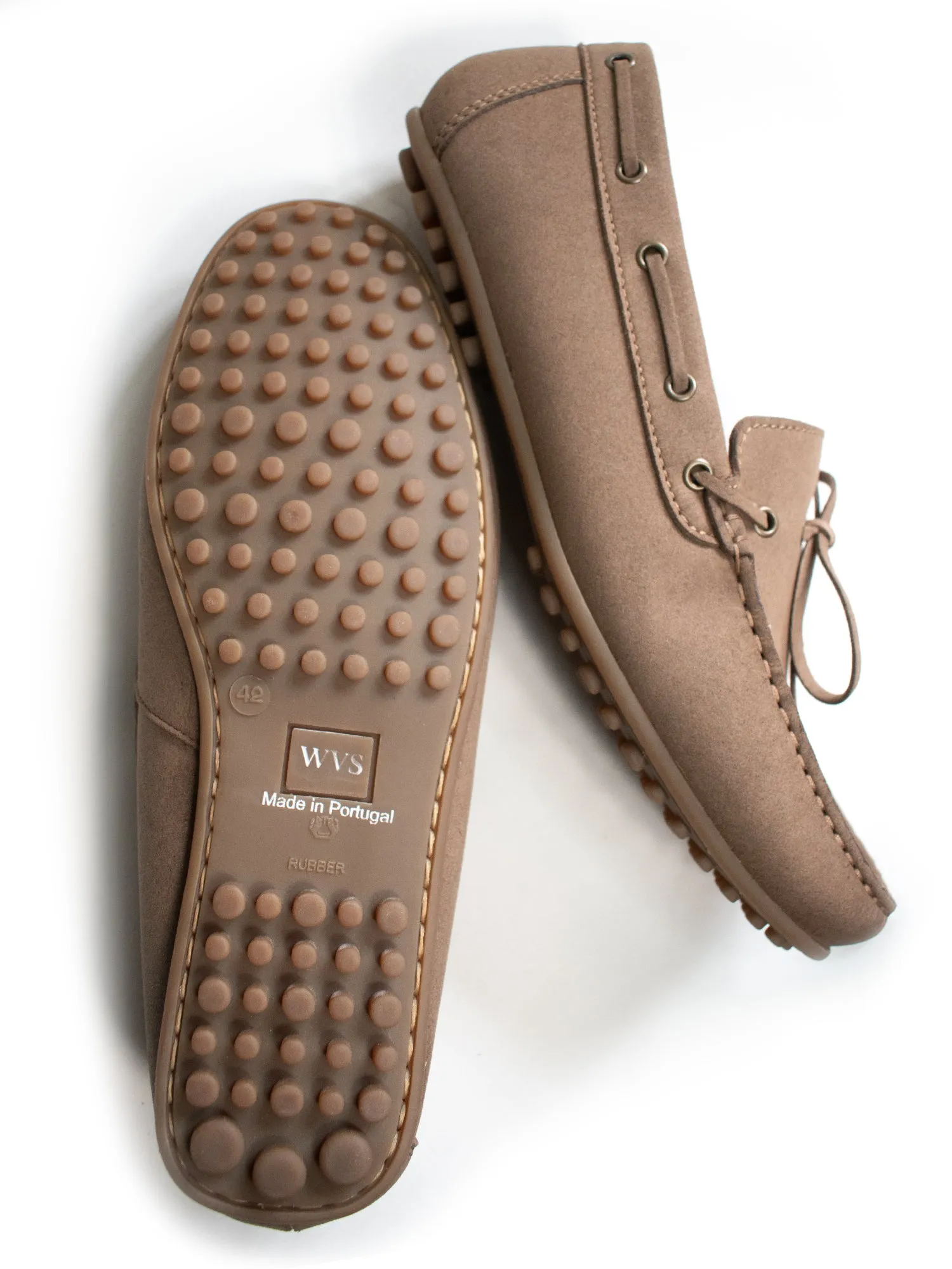 Vegan Suede Loafers Durable Design