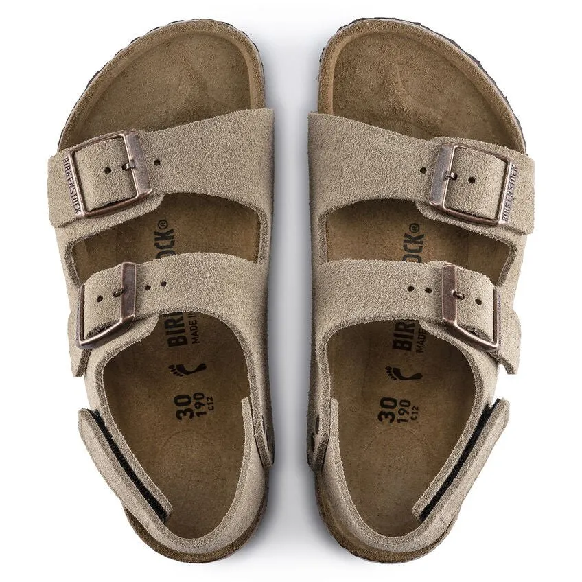 Milano | Kids | Suede | Taupe Stretchable