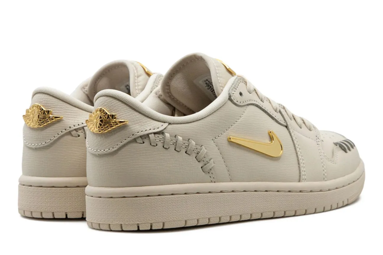 Responsive Cushion Weekend Warriors Air Jordan 1 Low "Method of Make" Metallic Gold (W)