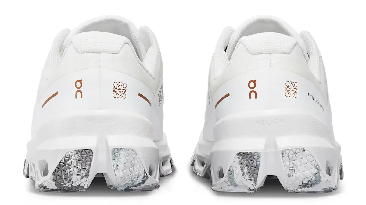 synthetic leather mud proof On Running CloudventureLOEWE White