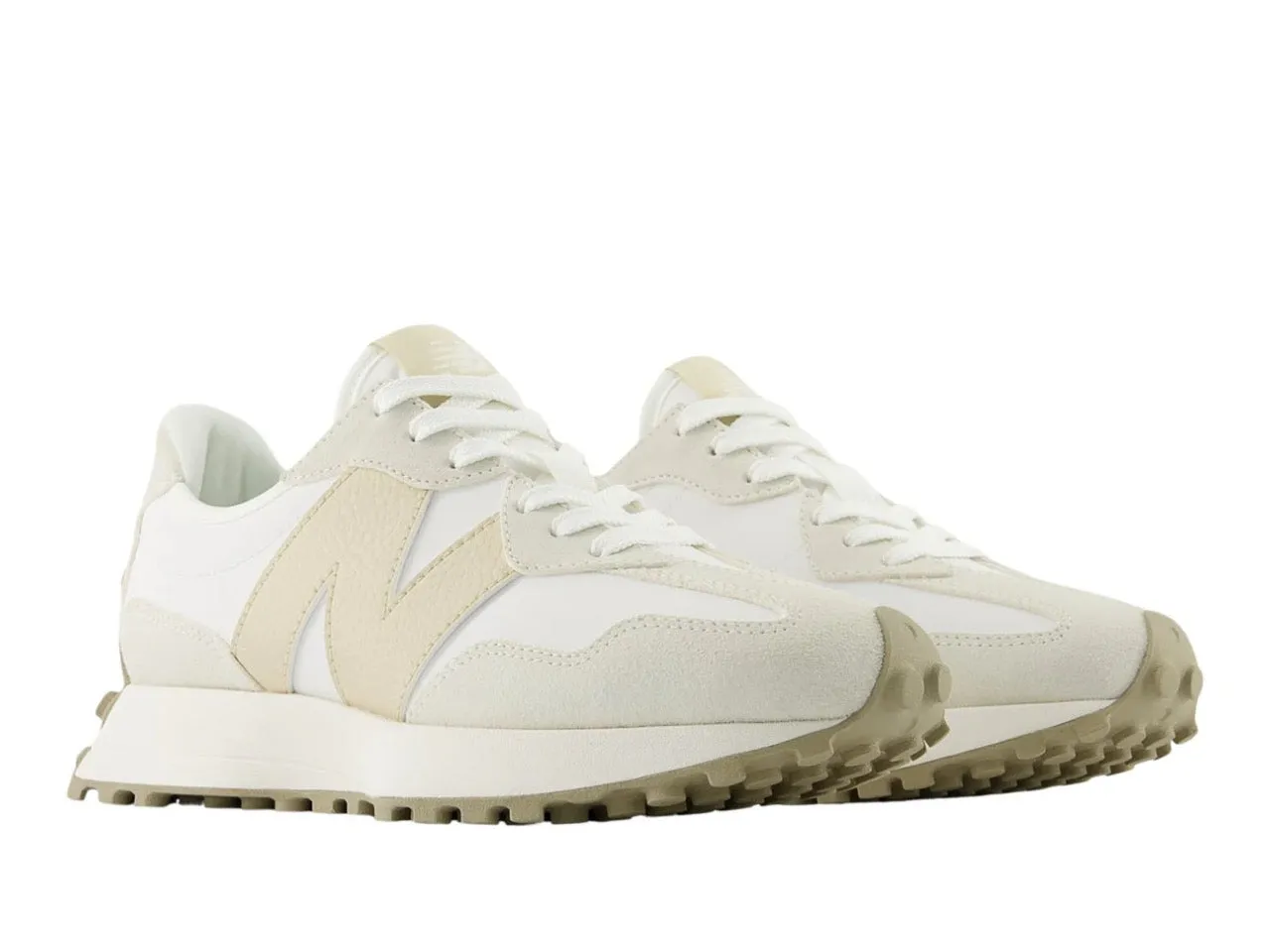 New Balance 327 Sea Salt Sandstone Cotton Base Slip Safe