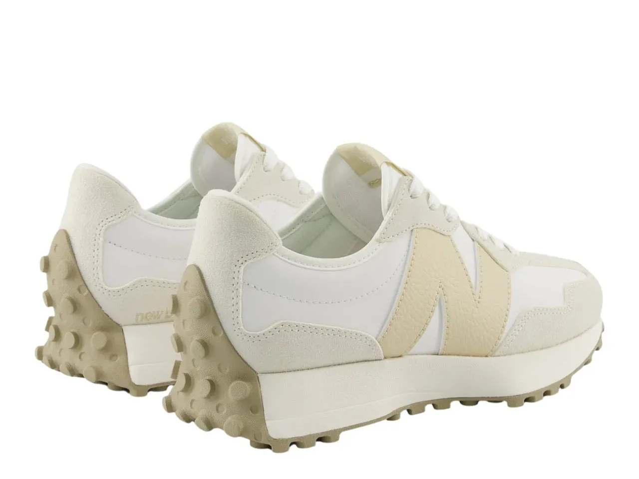 New Balance 327 Sea Salt Sandstone Comfort toe