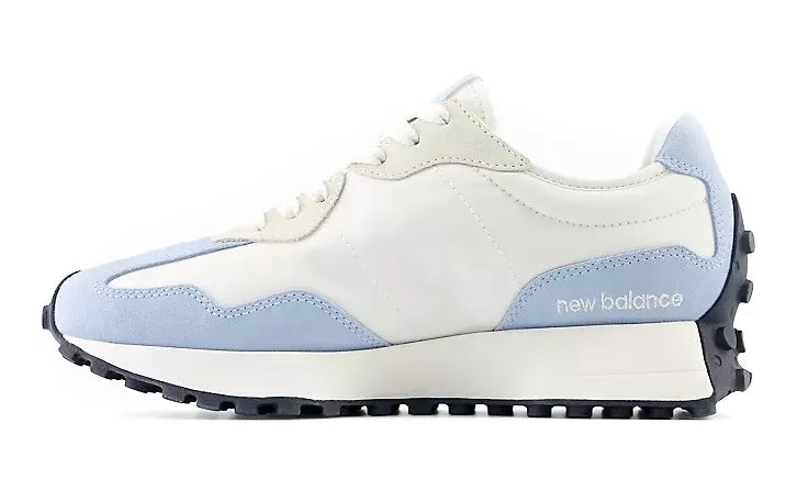 Comfortable Design Kick Power New Balance 327 V1 Lite Shoes Chrome Blue