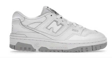 Frost Safe Waterproof Daily Walk New Balance 550 White Grey (GS)