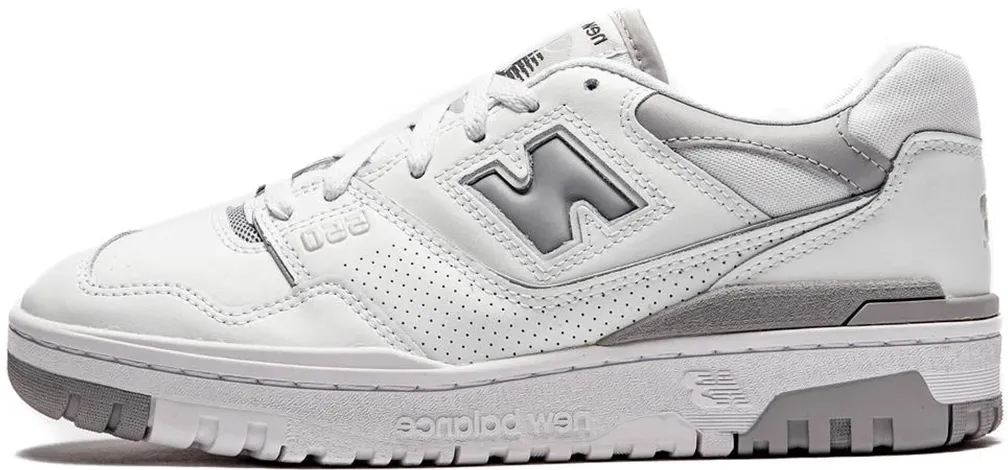 New Balance 550 White/Silver (W) Youth Fresh