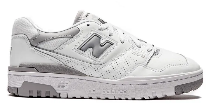 New Balance 550 White/Silver (W) Sky Light Comfort Enhancement