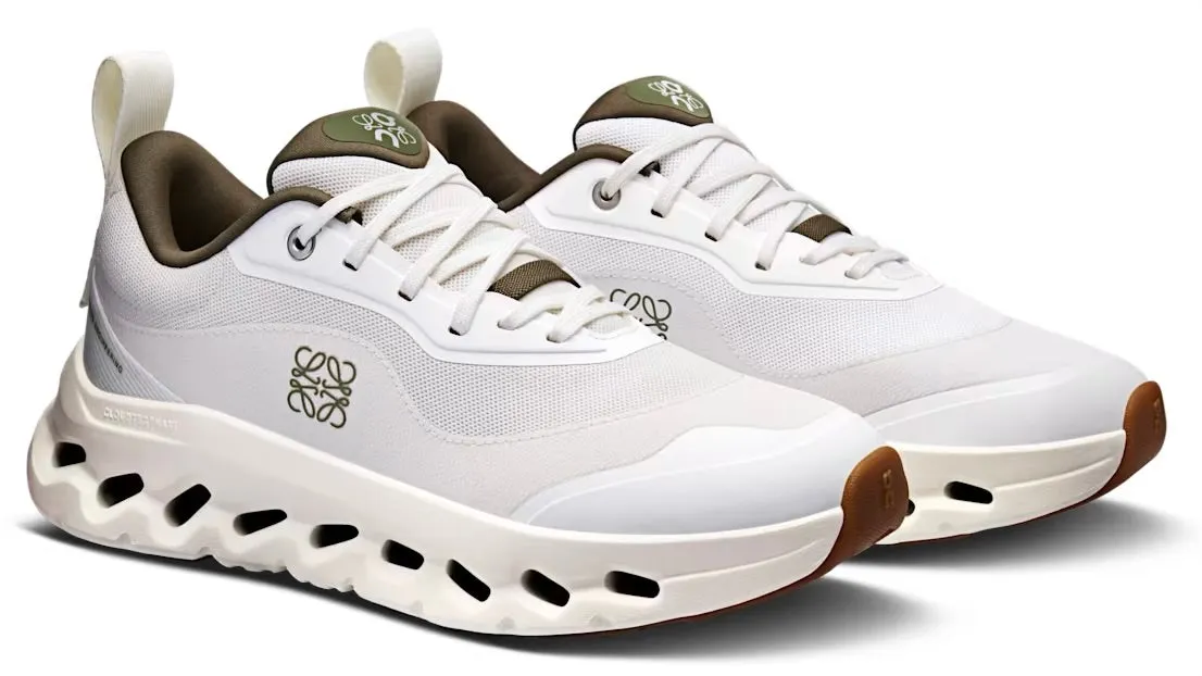 Track Run On Running Cloudtilt 2 LOEWE White Khaki (Women's)