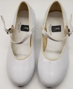 Yarely -- Children's Economy Tap Strap -- White Fast pace