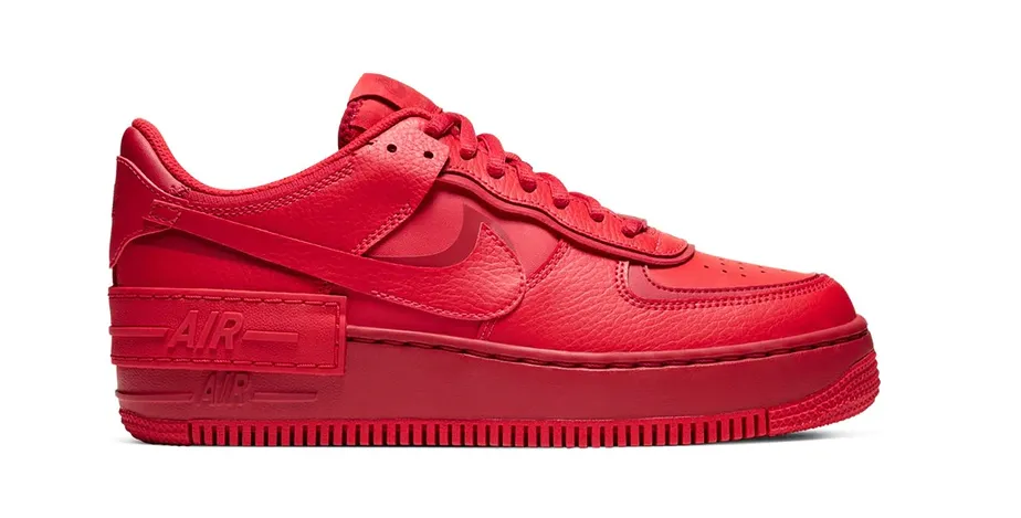 Nike Air Force 1 Low Shadow Triple Red (W) Forest Mood