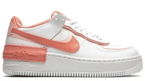Nike Air Force 1 Shadow White Coral Pink (W) Party Glow Comfort Enhancement