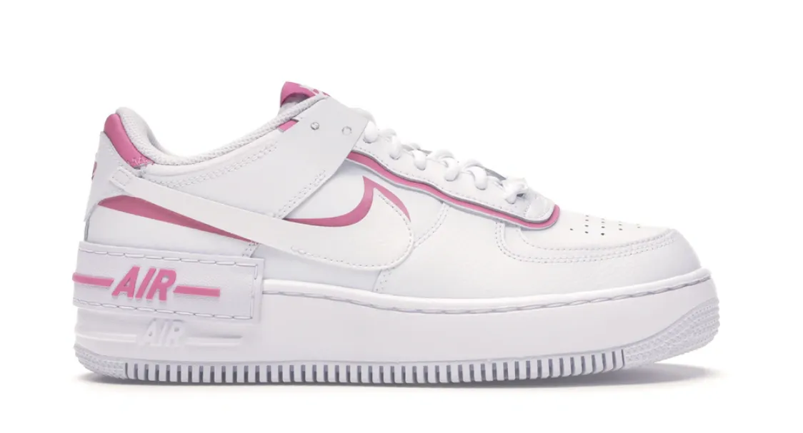 Nike Air Force 1 Shadow White Magic Flamingo (W) Ocean Walk Indoor