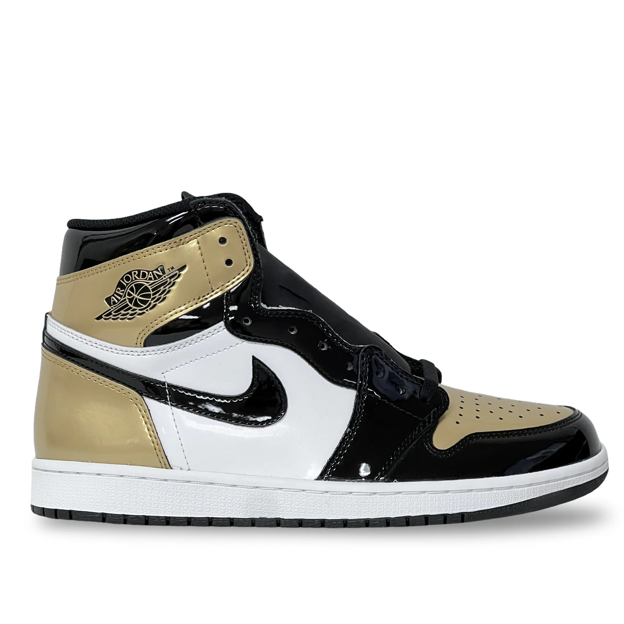 Comfort Ankle Nike Air Jordan 1 High Gold Top 3