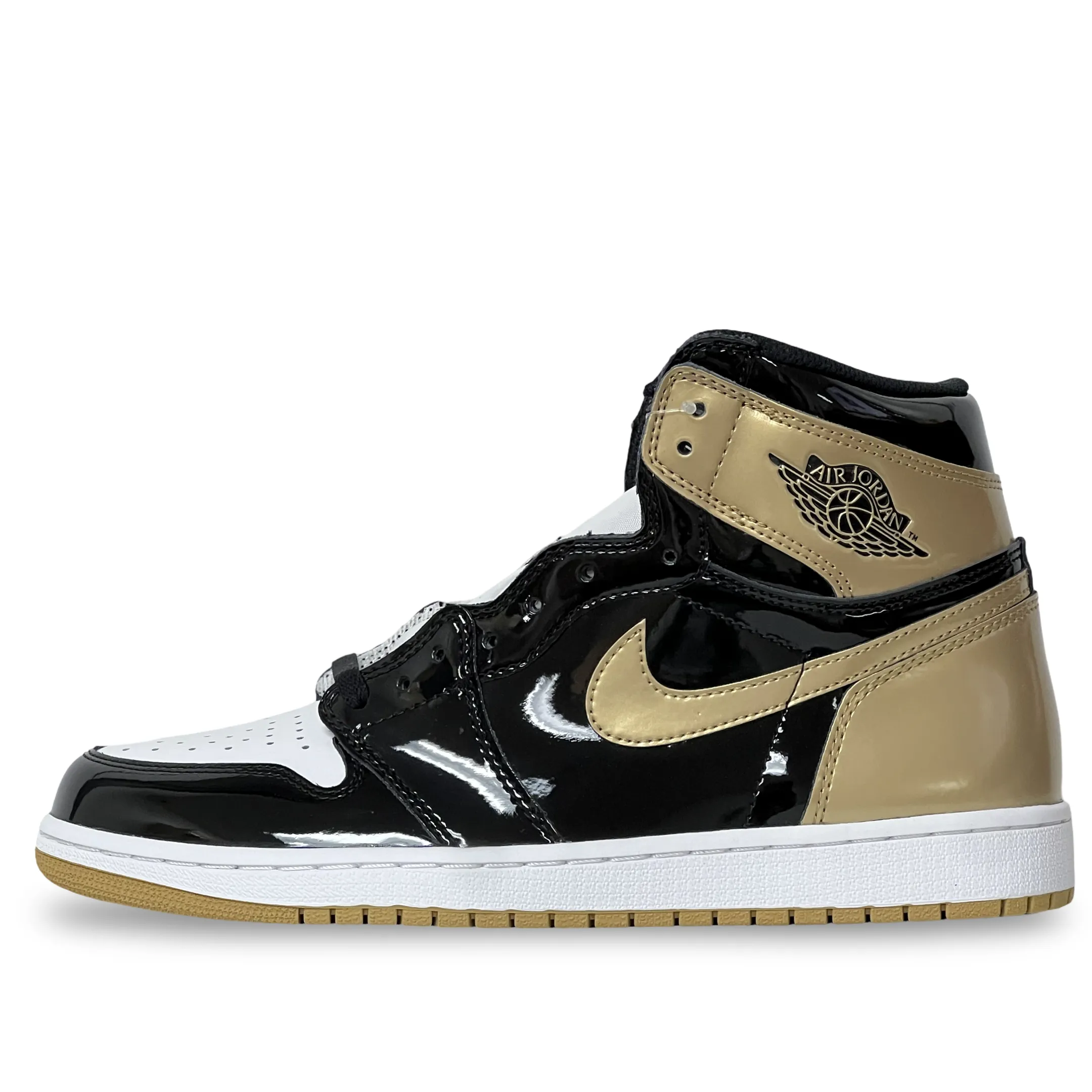 Rock Guard Nike Air Jordan 1 High Gold Top 3