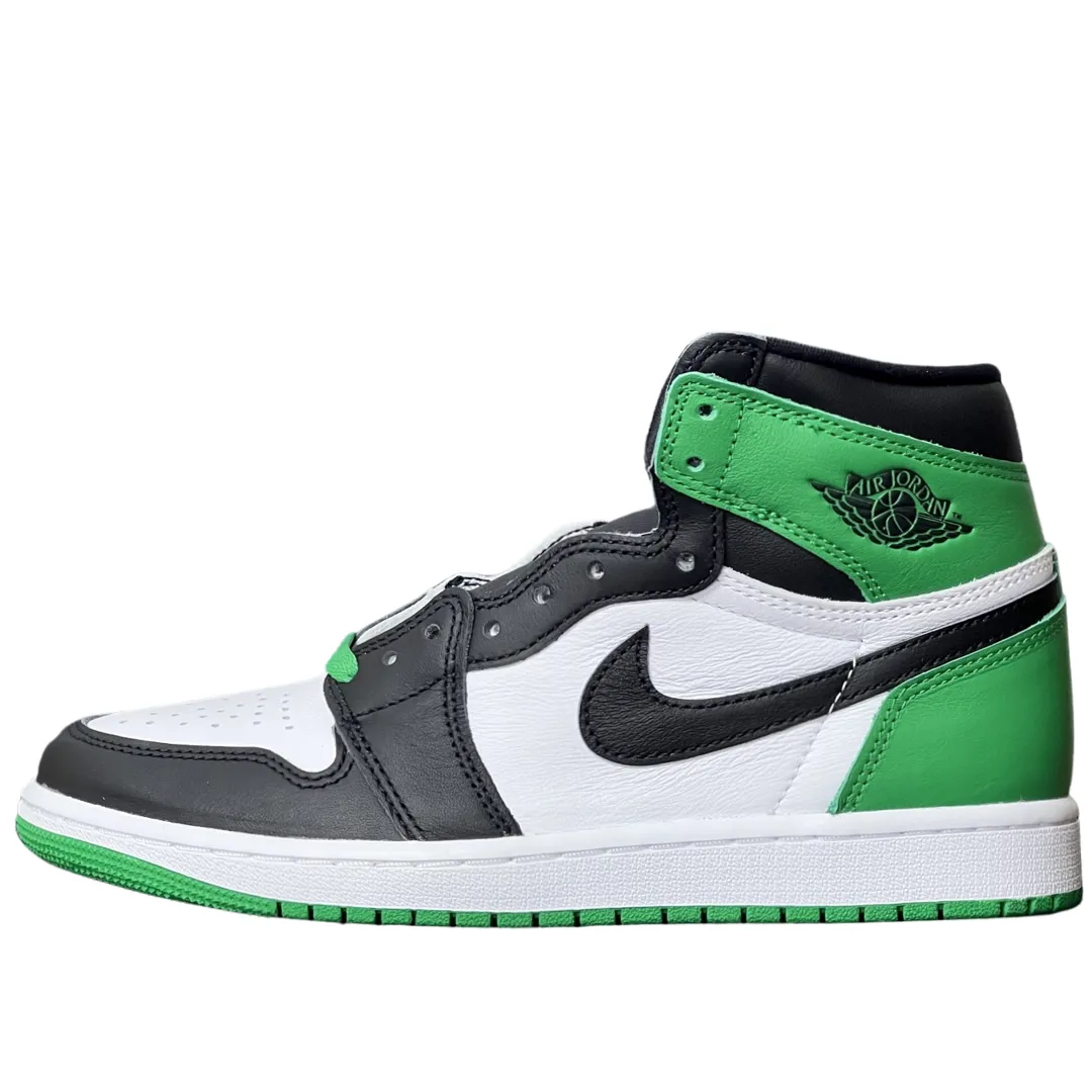 Court Grip Nike Air Jordan 1 High Lucky Green