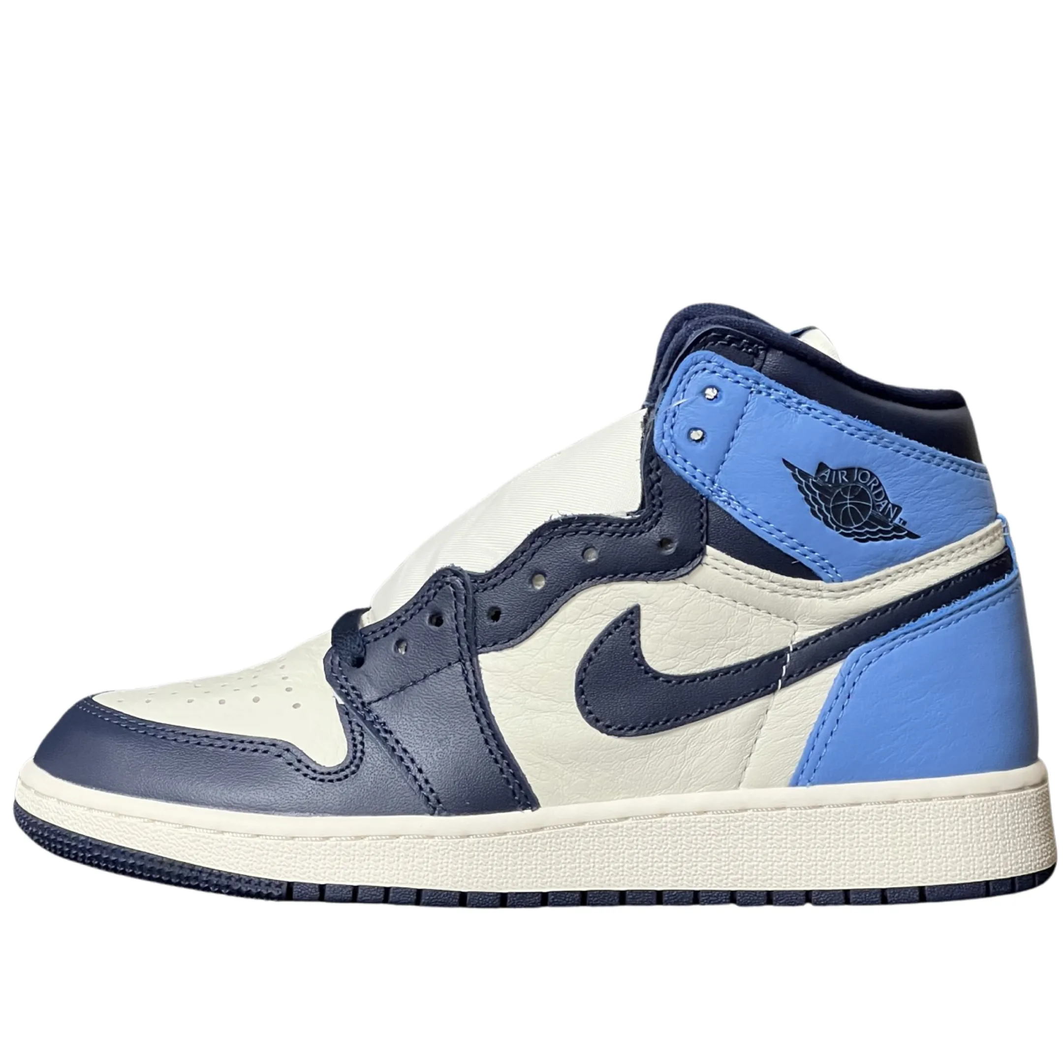 Comfort Fit Color Play Nike Air Jordan 1 High Obsidian GS