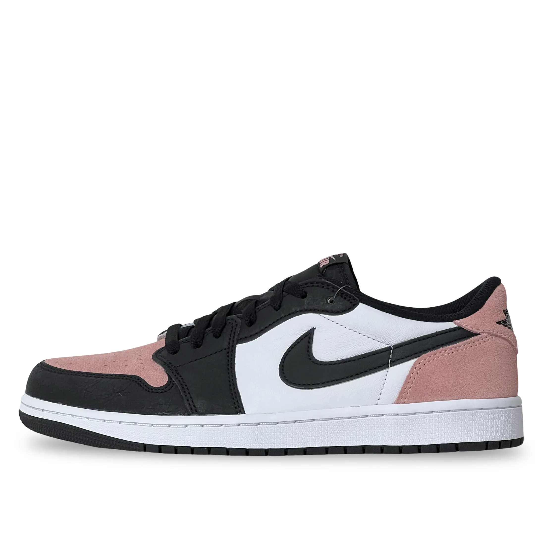 Nike Air Jordan 1 Low Bleached Coral Heel Safe Cool Pop