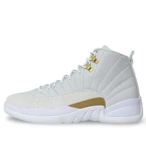 Moon Walk Suede Soft Nike Air Jordan 12 OVO White