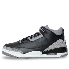 Moon Walk Fashionable Nike Air Jordan 3 Black Cement 2024